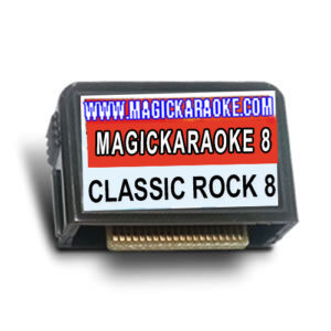 Magic Sing Song Chips - MagicKaraoke 8 CLASSIC ROCK 200 SONGS